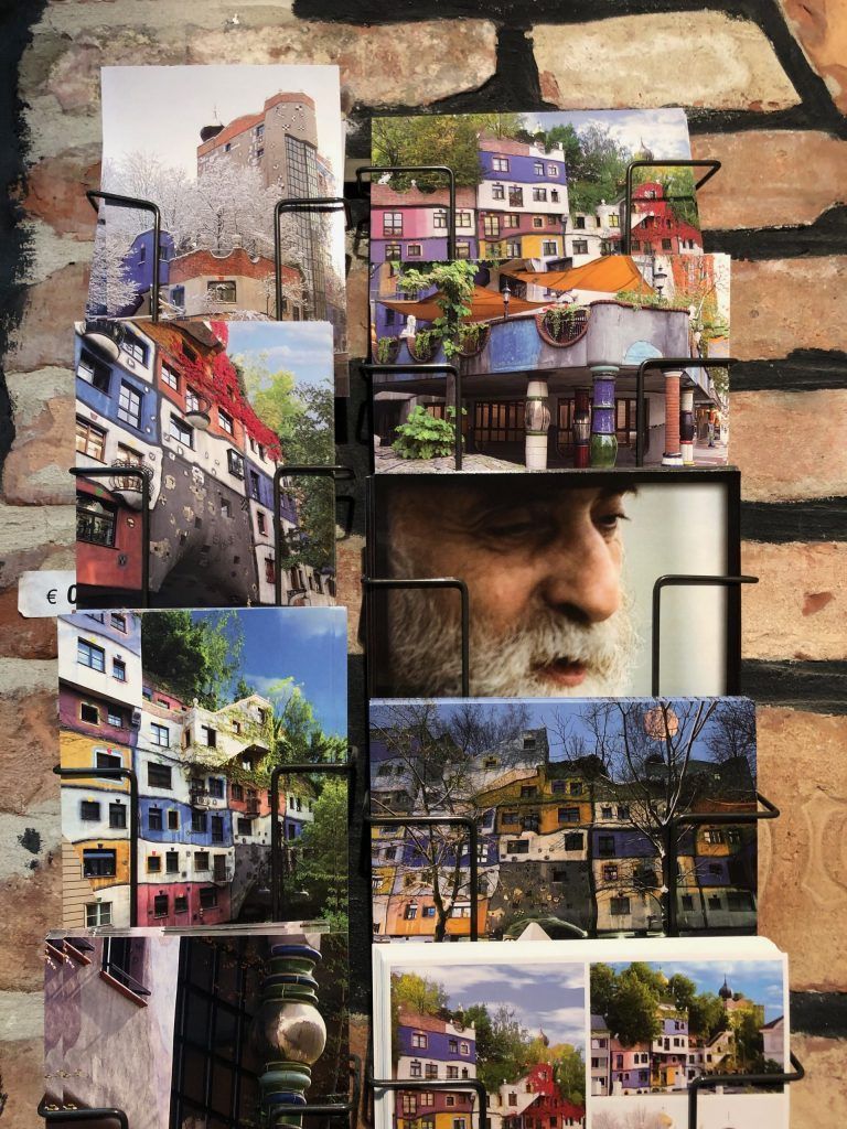 cartoline nella hundertwasserhaus