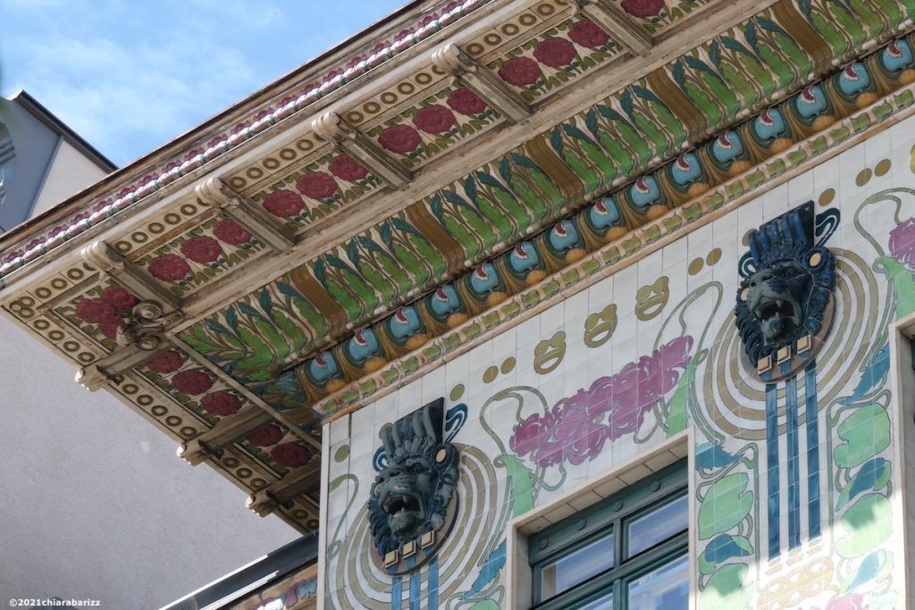 otto wagner e la casa maiolica